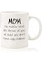 Mothers Day Gifts for Mom Funny Coffee Mug From Kids Daughter or Son