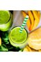 Biodegradable Paper Straws (Pack of 100) - Green - 3