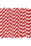 Biodegradable Paper Straws (Pack of 100) - Red, Disposable Eco-Friendly Straws - 7