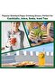 Biodegradable Paper Straws (Pack of 100) - Red, Disposable Eco-Friendly Straws - 4