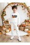 Boys / Girls Children's Halloween Printed Lower Upper Hooded Children's Set