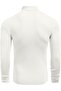 Men's White Turtleneck Slim Fit Knitwear Sweater – Basic Flexible Winter Model - 3