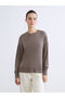 Lcw everyday crew neck oversize women's sweatshirt