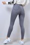 Marimar Gray Skinny High Waist Extra Comfortable Skinny Jeans - 2