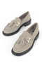 , Women's Genuine Leather Shoes 153111Z22403 Beige - 5