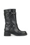 , Women's Genuine Leather Boots 1531022Z7619 Black
