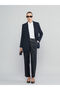 Esvab • Modern & Distinctive Women's Leather-Look Pants with Waist Cord - 2