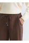 Wide Leg Women's Trousers with Elastic Waist - 3