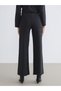 Women's Wide Leg Sweatpants with Elastic Waist - 4