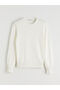 Crew Neck Women's Knitwear Sweater - 5