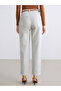 Esvab • Modern & Distinctive Women's Carrot Fit Jeans with Belted Waist - 8