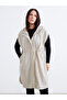 Trending Products from Freeze Store |   Hooded Poplin Oversized Women's Vest - 2