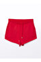 Women's Elastic Waist Straight Shorts - 5
