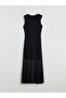 Özmarka New Season Crew Neck Lace Dress - 5