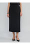 Zippered Waist Slit Skirt from Uzg Store for Style Enthusiasts - 4