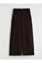 Wideleg Women's Jean Trousers - 5