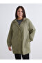 Alita City Lcw Modest Khaki Hooded Oversize Women's Raincoat with a Difference - 2