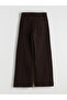 Wideleg Women's Jean Trousers - 6