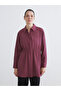 Lcwaikiki Classic Oversize Modal Blended Women's Shirt Tunic