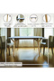 Elegant and Modern Design Rectangular Dining Table - 4