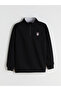 Mock Neck Beşiktaş Printed Boys' Sweatshirt - 2