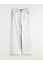 Wideleg Women's Jean Trousers - 5
