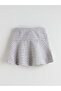Lcw Kids Patterned Tweed Girls' Skirt - 4