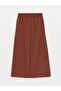Lcw Grace Women's Elastic Waist Plain Skirt (W3) - 7