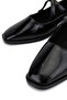 Women's Genuine Leather Black Patent Leather Ballet Shoes - 4