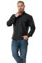 Long Sleeve Lumberjack Men's Flannel Autumn and Winter Shirt Black 4006 - 2