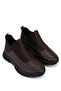 Women's Genuine Leather Brown Casual Boots - 2