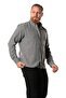 Long Sleeve Lumberjack Men's Flannel Autumn and Winter Shirt Gray 4040 - 2