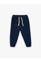 Raised Jogger Sweatpants with Lace-Up Waist Pocket Detail