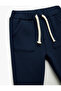 Raised Jogger Sweatpants with Lace-Up Waist Pocket Detail - 3