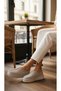 Women's Thick-Soled Suede Inside-Fur Soft Comfortable Street & Home Shoes - 2
