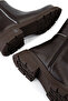 Women's Genuine Leather Brown Floater Classic Boots - 3