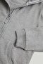 Grey Zip-Up Hoodie - 2