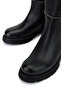 Women's Genuine Leather Black Floater Classic Boots - 4