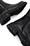 Women's Genuine Leather Black Floater Classic Boots - 3