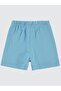 Side Stitched 3-24 Months Unisex Shorts - Blue - 2