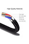 كابل صوت IM-219 Lightning إلى AUX مقاس 3.5 مم بطول 1 متر من النايلون المتين لأجهزة iPhone/iPad/iPod - 6