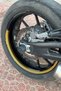 Gold Color Half Rim Stripe Sticker for Motorcycle Wheel Rim (17 Inch Compatible 4 Pieces) - 5