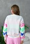 Soft Textured Oversized Crew Neck Knitwear Sweater Aw25Kz0066 - 5