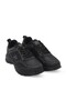 Daily Comfortable Lace-Up Sneaker Shoes Black