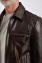 Maroquın Leather Virgina Men's Leather Coat - 6
