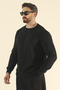 Men's Regular Winter Fleece-Lined Crew Neck Relaxed Fit Sweatshirt - 6