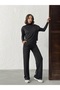 Soft Modal Feel, Stand-Up Collar and Draped Sweatshirt - 2