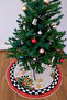 Decorative Digital Printed Christmas Pine Tree Six Foot Carpet - 2