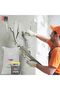 Ready Mix Plaster DIY Kit (5 KG) - Instant Cement Mix with PVC Bucket, Trowel, Gloves & Polythe - 7