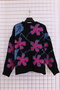 Women's Plus Size Thessaloniki Knit Modern Stylish Floral Pattern Knitwear Sweater - 4
